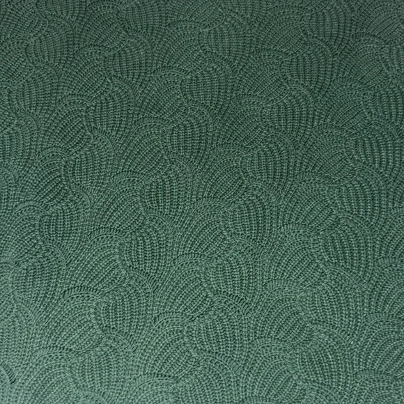 Green Sweater with Scalloped Bottom from Andree by Unit Size Medium - Picture 3 of 7